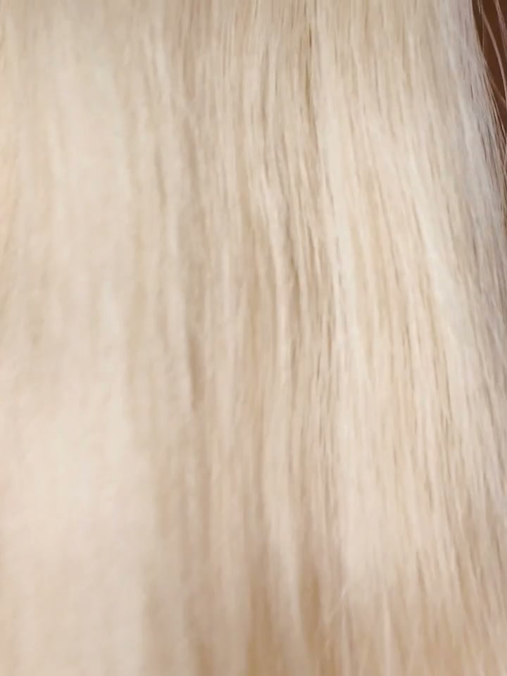 A close look at real extension hair at Bondoura